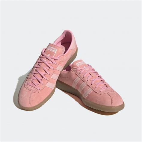 adidas bermuda glow pink sneakers.